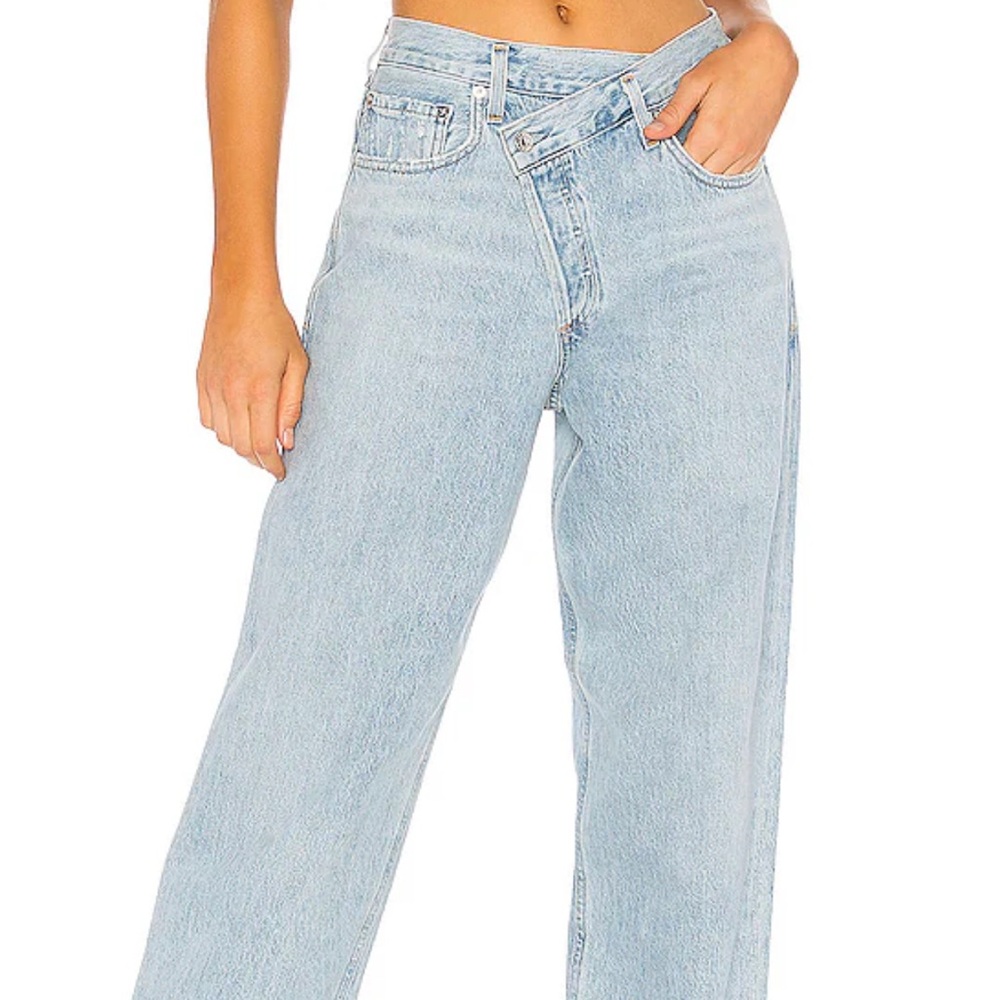 AGOLDE Criss Cross Jeans